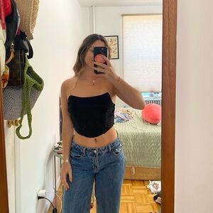 Gorgeous corset crop top